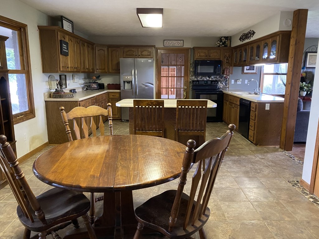 Alternate view of Kitchen and Dining Area